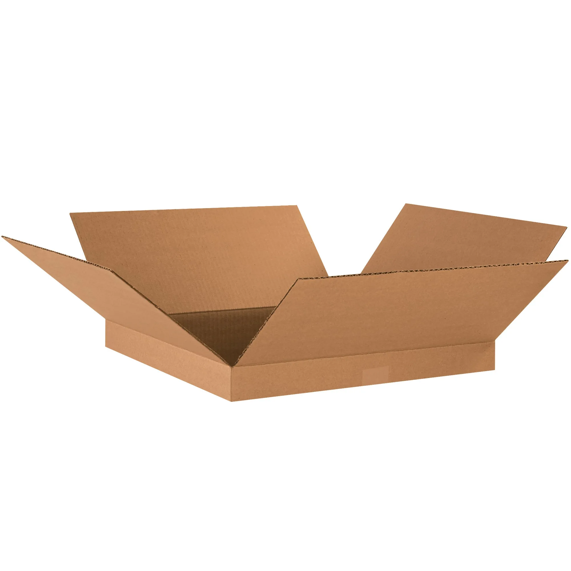 18 x 18 x 2 Flat Corrugated Boxes