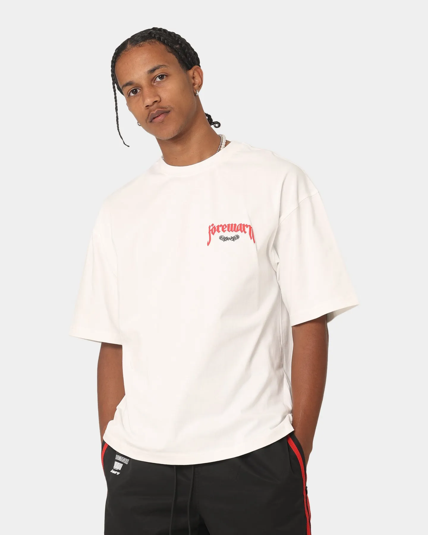 404 Forewarn T-Shirt Off White