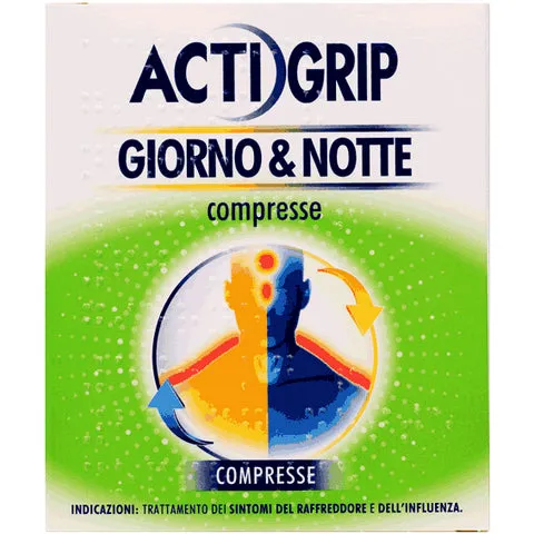 Actigrip Giorno & Notte 12 4 Compresse