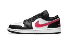 Air Jordan 1 Low Black Siren Red