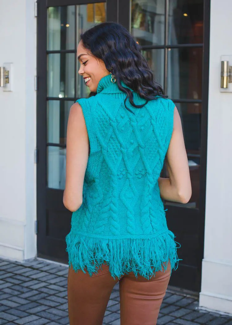 Amergris Fringed Pullover - *** FINAL SALE***