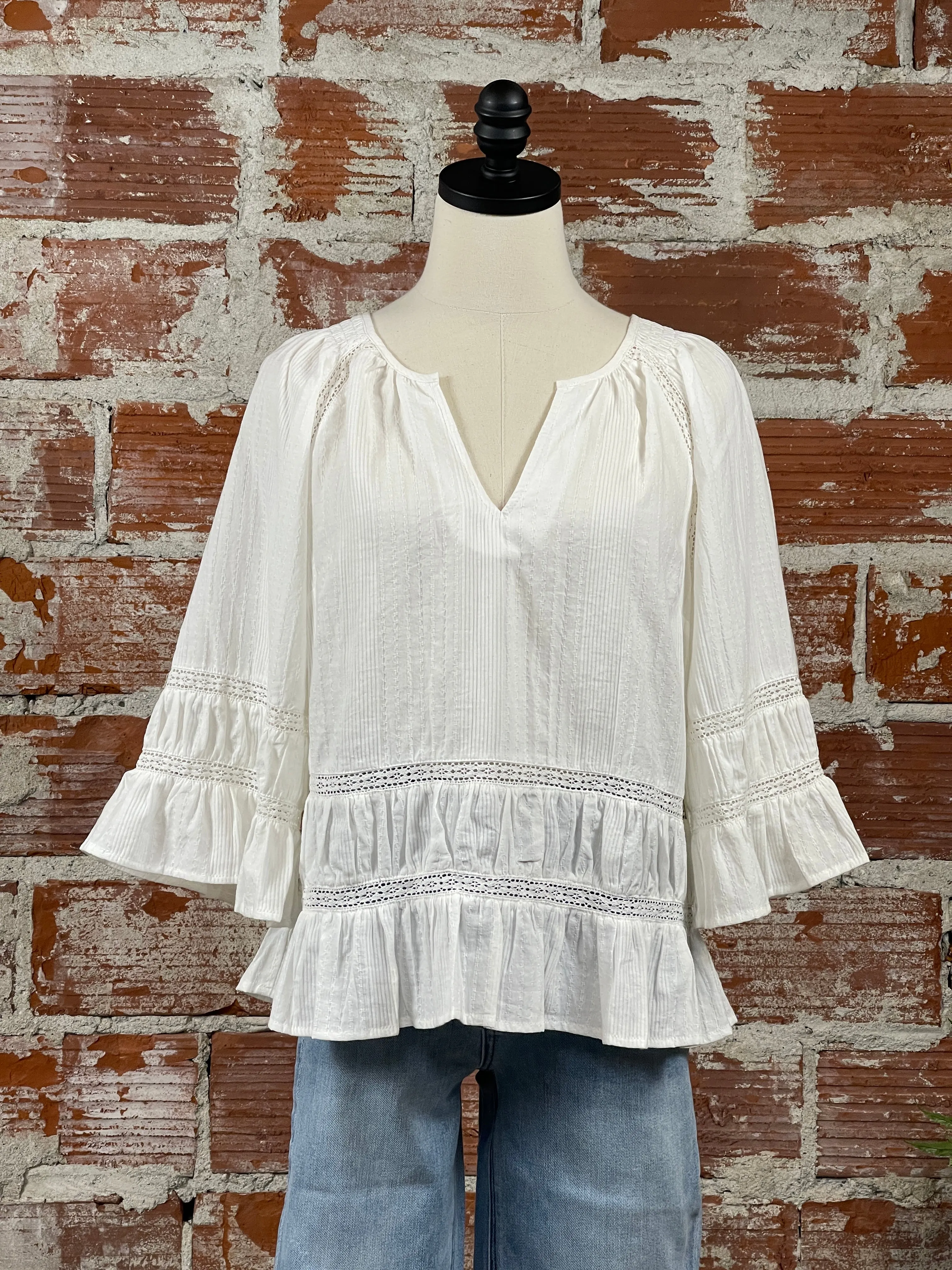 Another Love Sybil Top in White