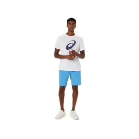 ASICS Men's Seasonal Logo Graphic Short Sleeve Top (Brilliant White)