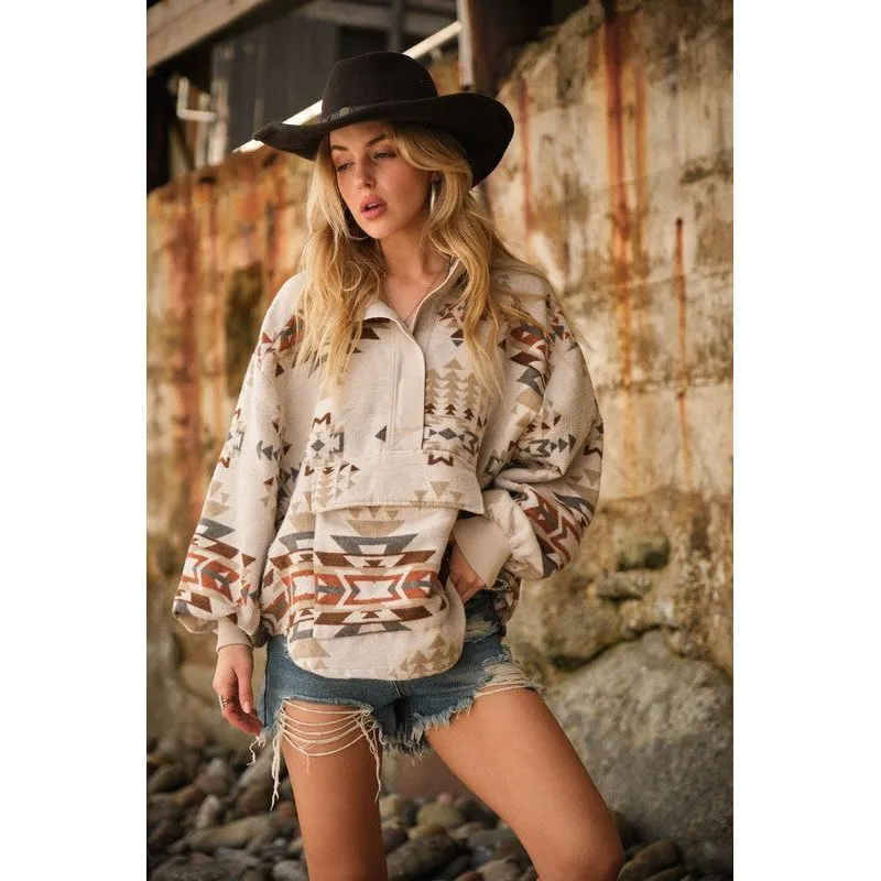 Aztec Western Pullover