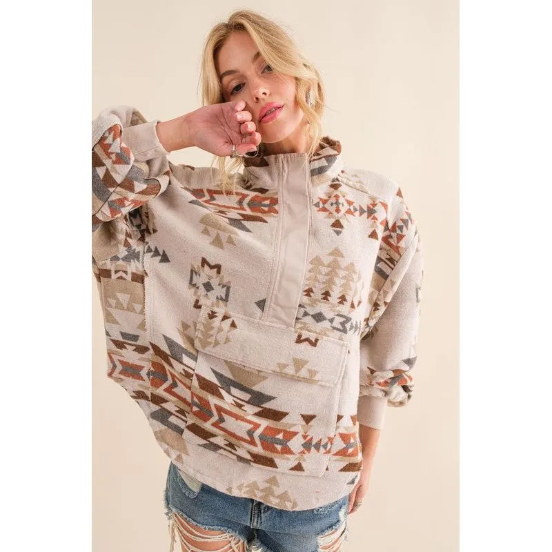 Aztec Western Pullover