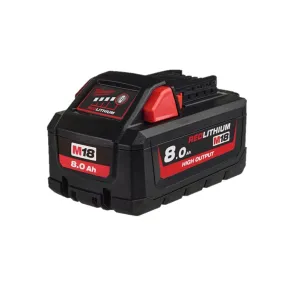 Batteria d'alimentazione utensili High Output 18V 8,0 AH MILWAUKEE