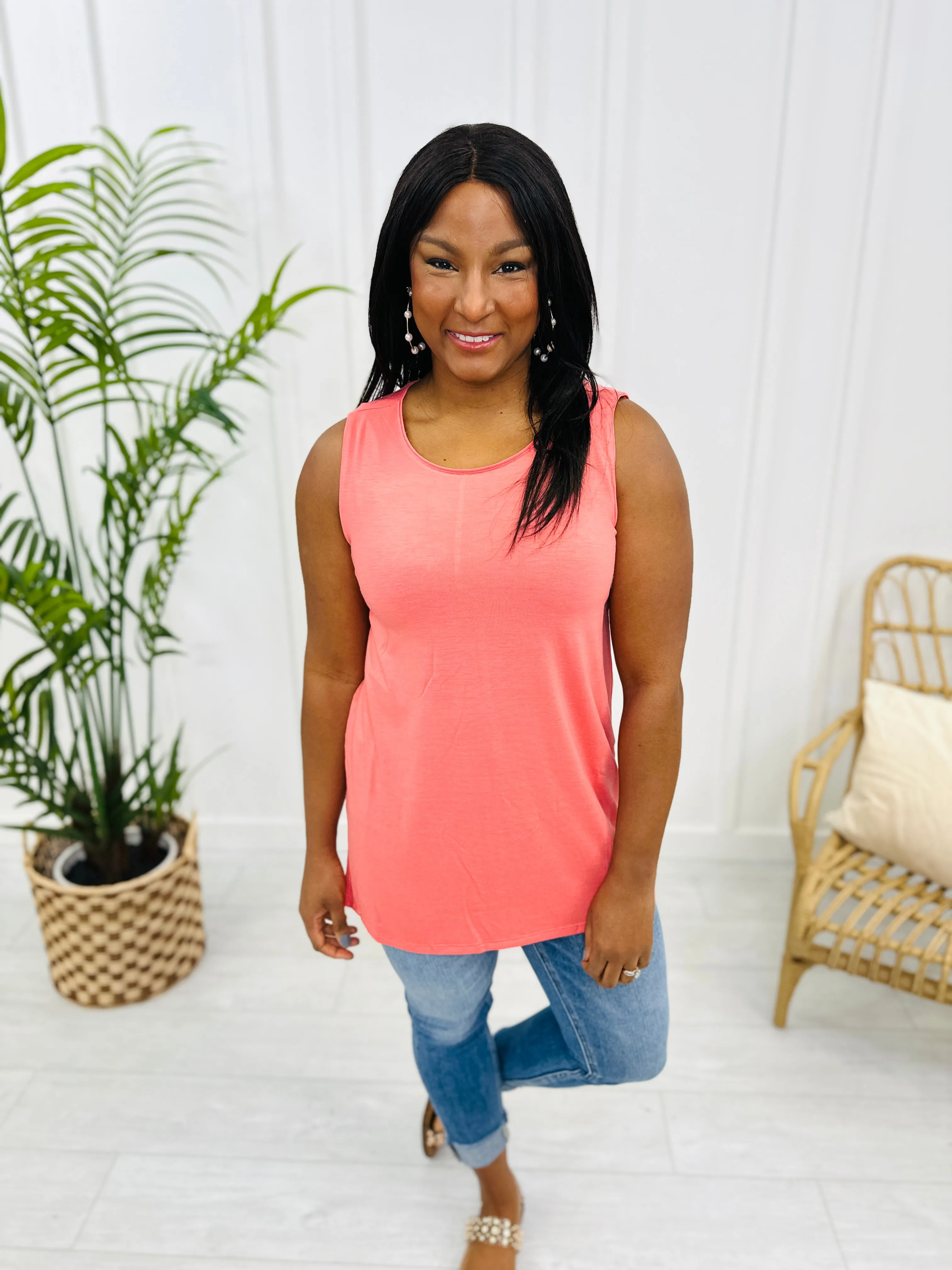 DOORBUSTER! REG/CURVY Feel The Breeze Tank Top- Multiple Colors!