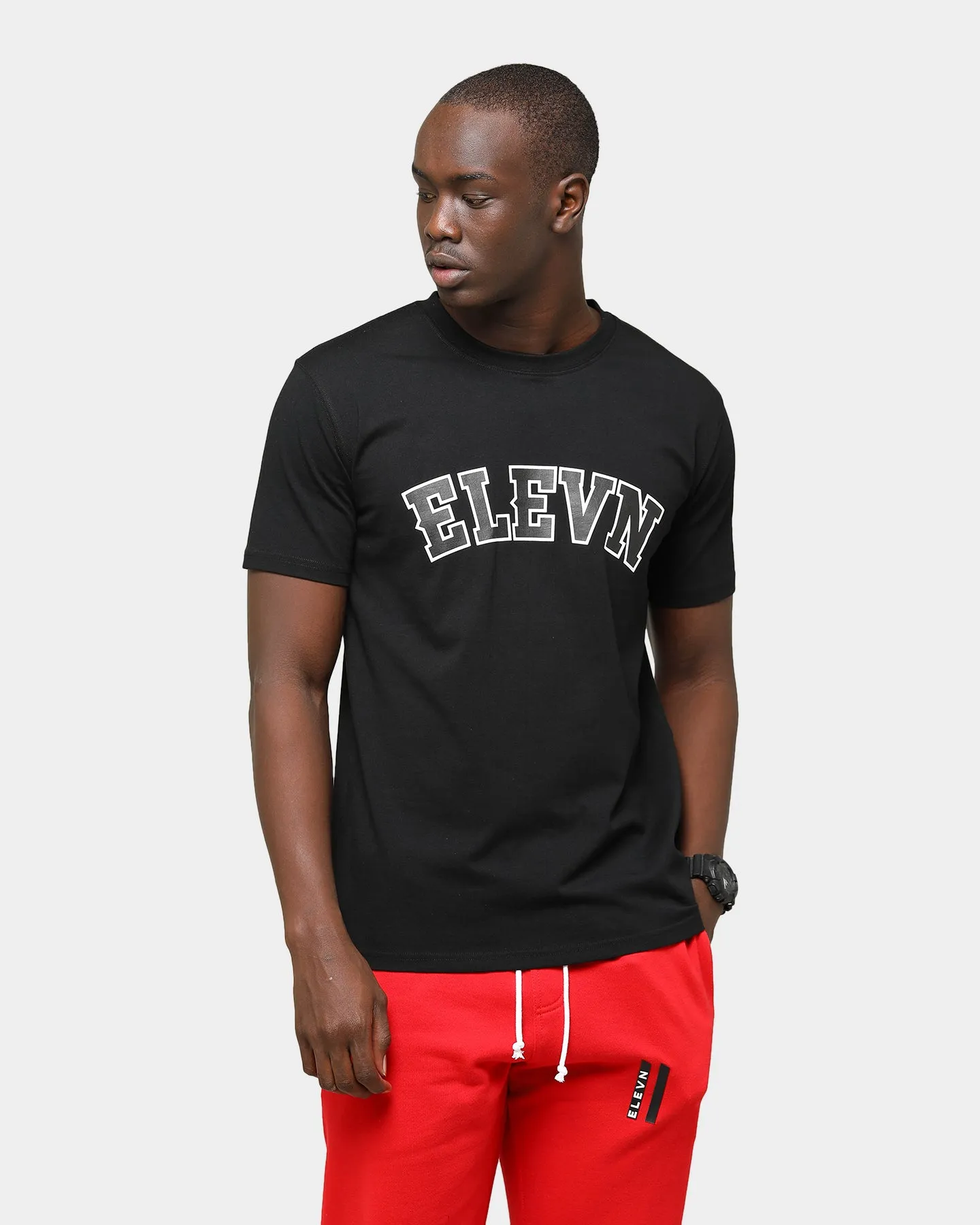 Elevn Clothing Co. Definite Short Sleeve T-Shirt Black