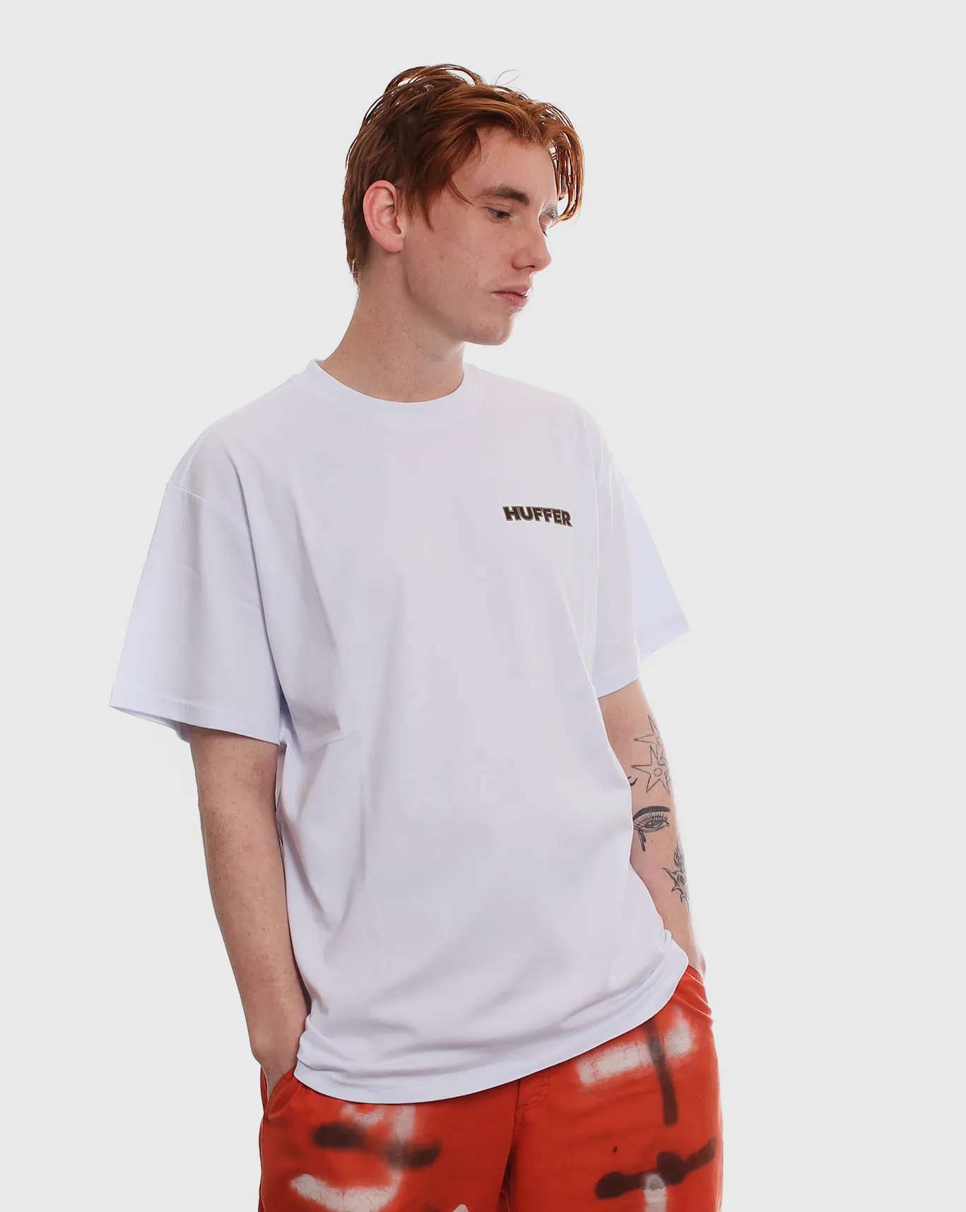 Huffer Bricks Sup Shirt - White