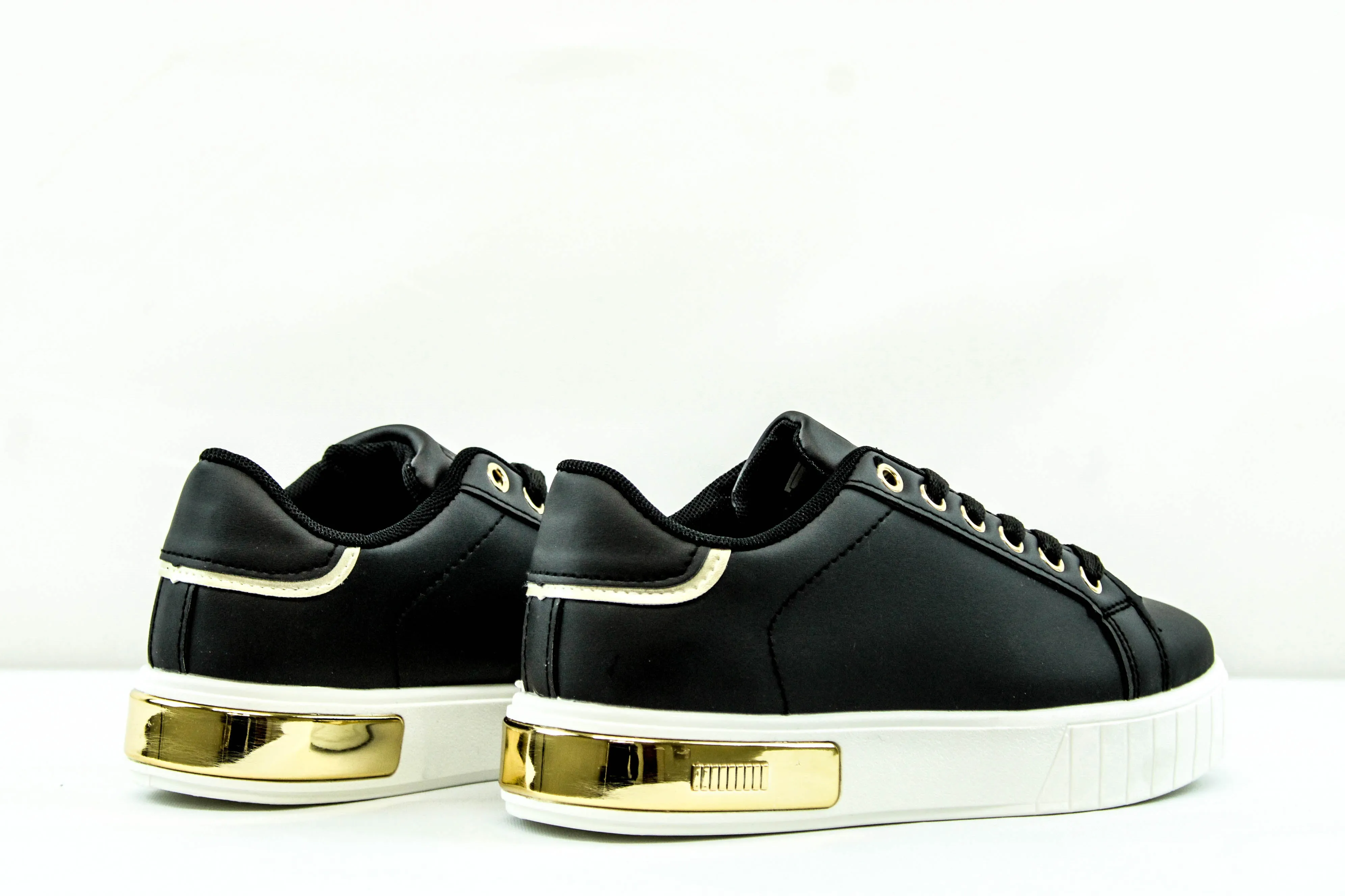 K7 Black Gold  Dephney Sneakers