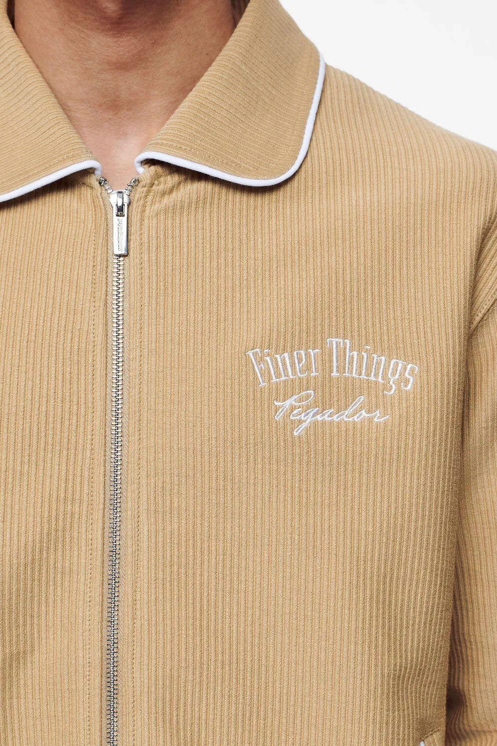 Livery Oversized Cord Jacket Espresso