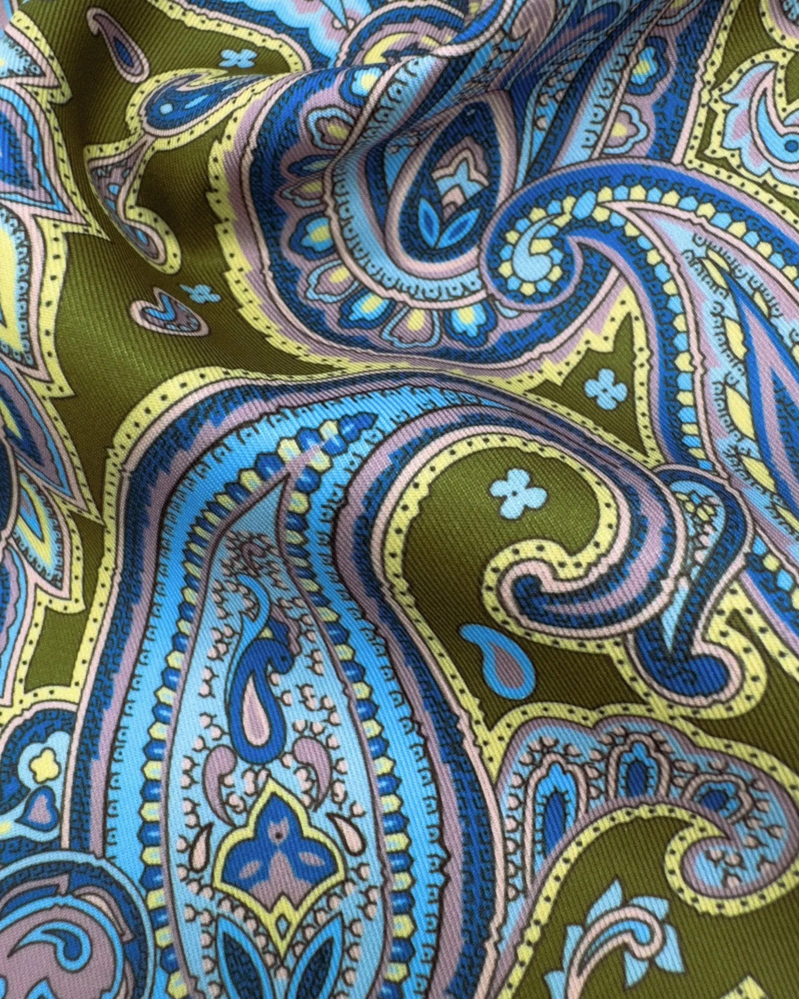 Men's Paisley Scarf  - The Abraham