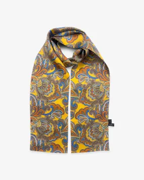 Men's Silk Paisley Scarf - The Carnaby