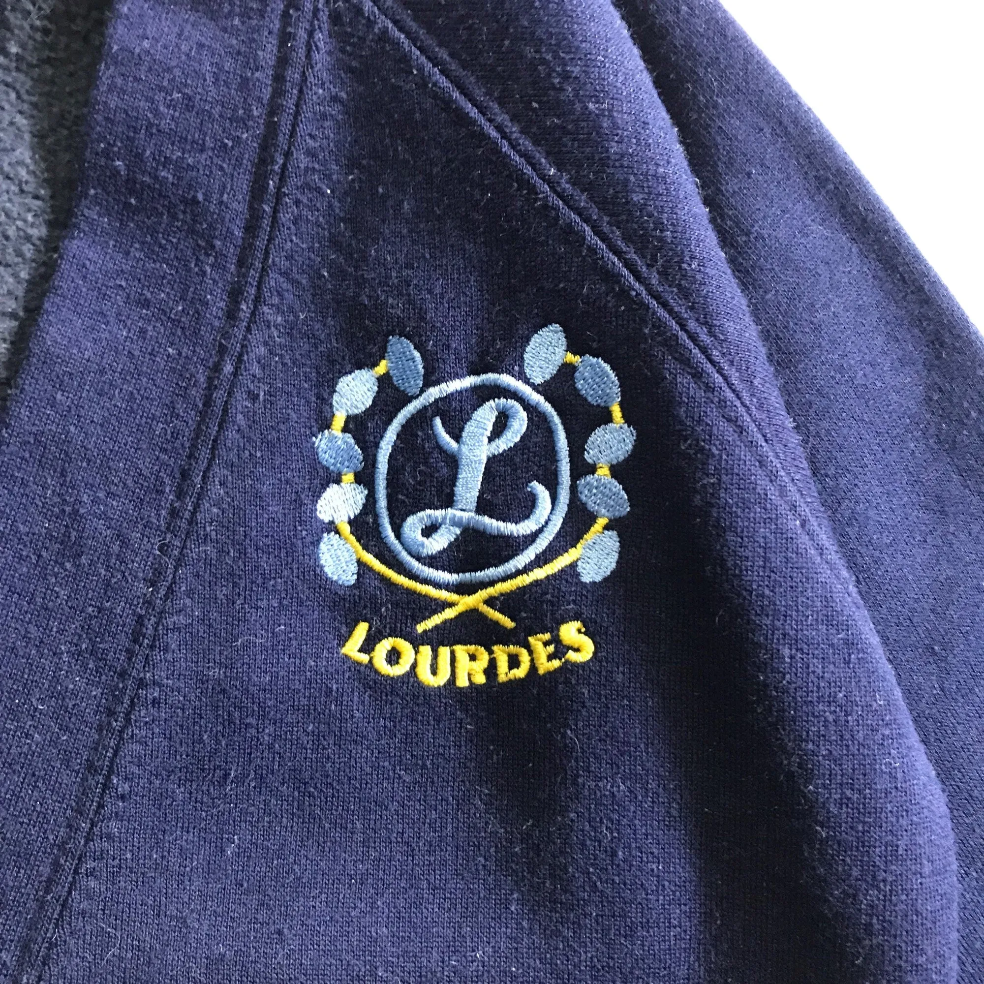 *Our Lady of Lourdes Primary Navy Blue Jersey Cardigan