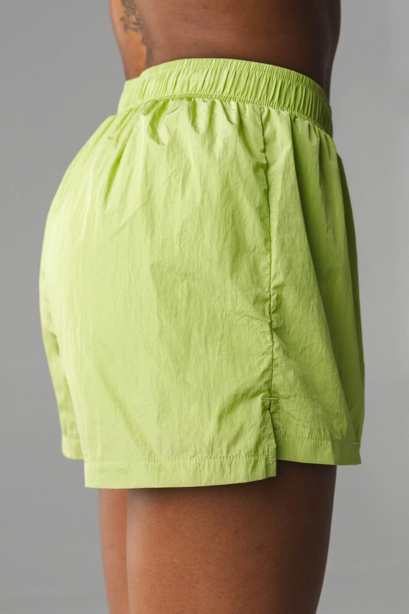 Vitality Surface Run Short - Lime